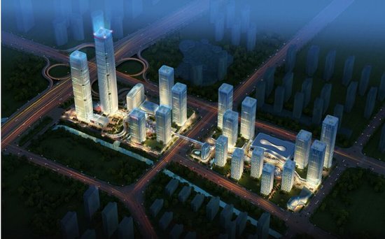 唐冶新区帝华中心商业综合体项目盛大开工奠基