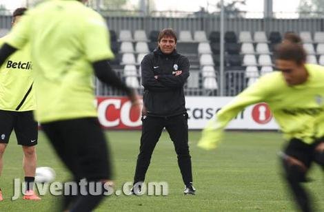 尤文图斯苦练战术细节 孔蒂率队备战保级弱旅