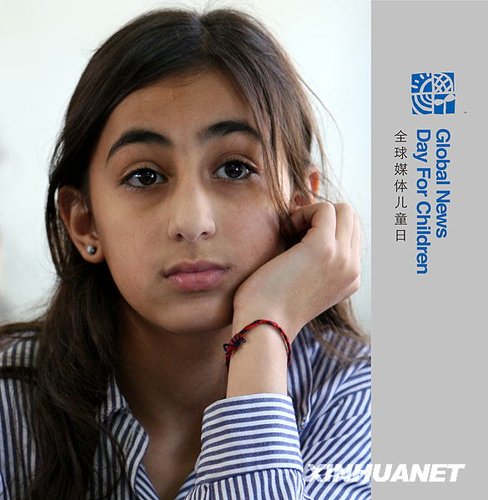 组图:巴勒斯坦女孩的世界
