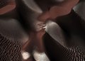 Mars kışın don fotoğrafları