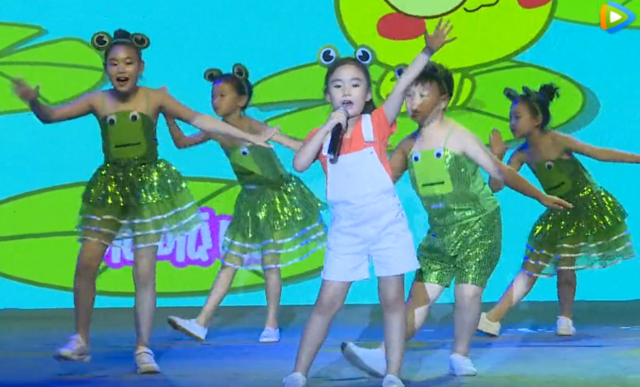 《豆乐儿歌》“快乐小青蛙”登上央视舞台,荣获金奖