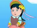 經典兒歌：拾稻穗的小姑娘