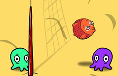 男孩游戏-小章鱼顶球