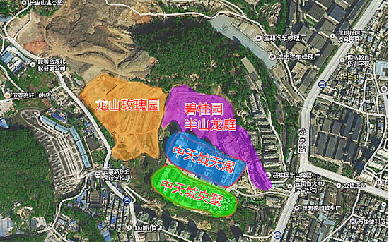 碧桂园半山龙庭首次过规 中天城后续地块待瓜