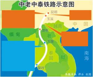 中泰铁路10月启动建设 3年后昆明到曼谷朝发夕
