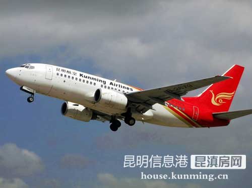 昆明航空6月6日起新增昆明-丽江往返航班