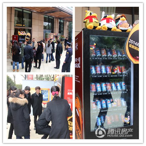 2014开年盛高大城第一吼 昆明微信语音贩卖机