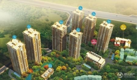 中产花香四季南屏街外展 8月下旬开放售楼部