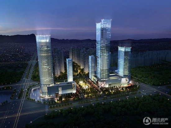 七彩云南第壹城已部分封顶 营销中心已开放