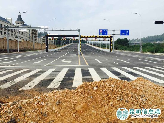 龙川西路预计国庆通车 从昆明到安宁只需半小