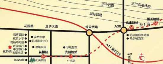 11号线花桥段完成近六成 地铁口楼盘大放送