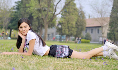 王希维青春<em>校服</em>照扮纯真校花_美丽的梦_女性