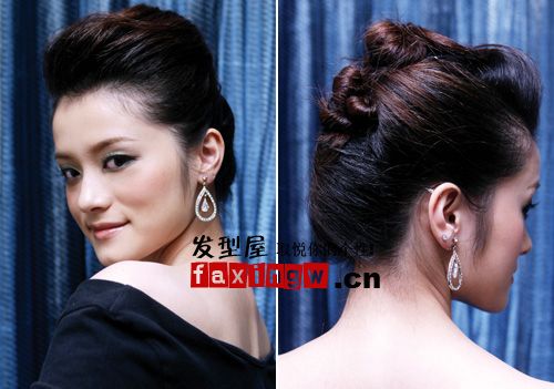 3款<em>方脸</em>脸型美丽<em>扎发</em>方法(组图)_女性_腾讯网