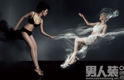孟广美 男人装图片