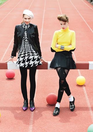 有抽象感觉的Legging