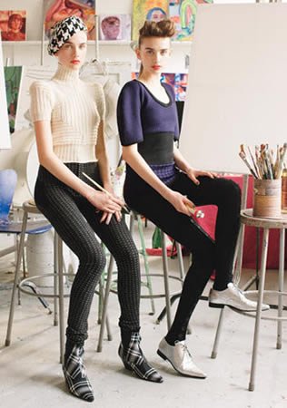 艺术感十足的Legging，是文艺少女款式