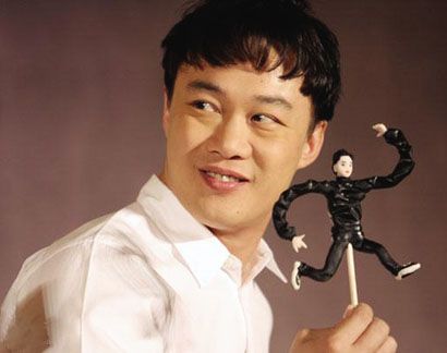 男明星也愛用齊劉海裝可愛(組圖)