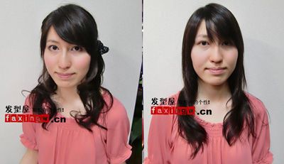 <em>国字脸女生发型</em>diy打理法(组图)_美发高招_女性