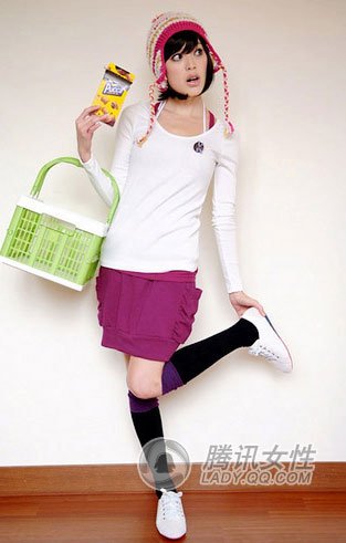 <em>长筒袜</em>初秋短打人气单品_推荐-服饰_女性_腾讯