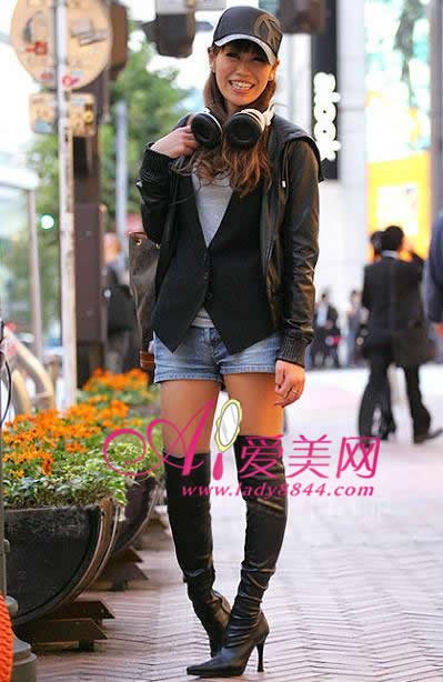 靴子控 日本<em>妹</em>拯救腿型有<em>诀窍</em> _女性_<em>腾讯网</em>