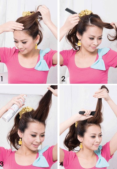 学会3个<em>发型</em>步骤30岁像20岁_<em>美发</em>达人DIY_女