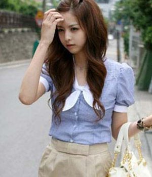 一览<em>韩国</em>网络美女清雅<em>发型</em>(组图)_女性_腾讯网