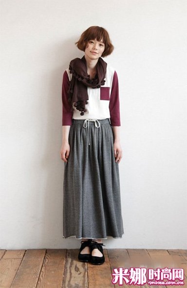 日系妞穿出无敌可爱装