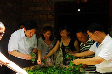 kanebo佳丽宝在华捐助桑蚕养殖基地(组图)