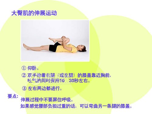 臀部肌肉减肥法 练就小翘臀