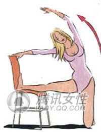 5个明星动作拥有无赘肉腹部