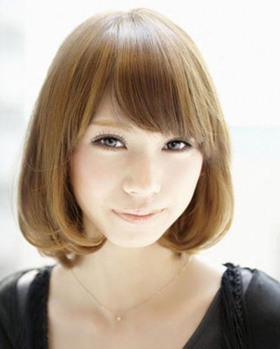 挡不住的甜美小脸流行发型(组图)_女性_腾讯网