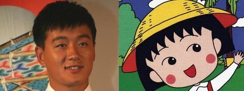 盘点大牌明星里的动漫脸