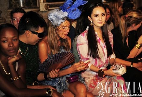 打入國際時尚圈的中國妞們