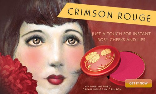 彩妆品也有复古设计 Vintage风潮席卷美妆