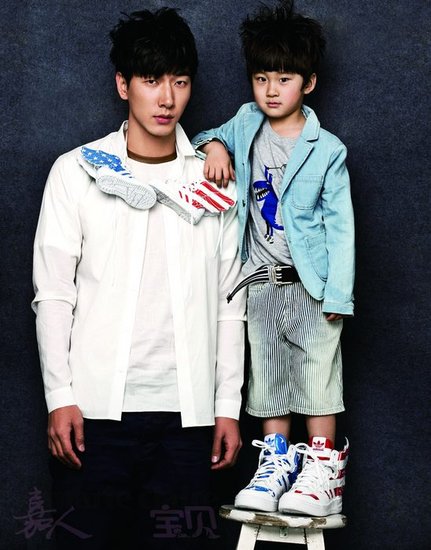 11位潮流嘉人宝贝时装秀家庭大片