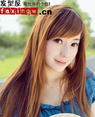 最新7款纯美直发发型迷倒他(图)_女性_腾讯网