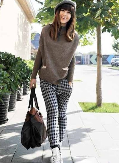 长外套+UGG 街头抢眼必杀计