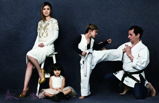 11位潮流嘉人宝贝时装秀家庭大片