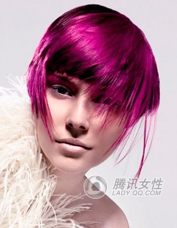明星钟爱 <em>紫色</em>染发点燃冬季<em>性感</em>_<em>女性</em>_腾讯网