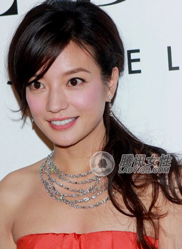 华丽长pk灵动短女星一周靓发look