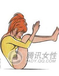 5个明星动作拥有无赘肉腹部