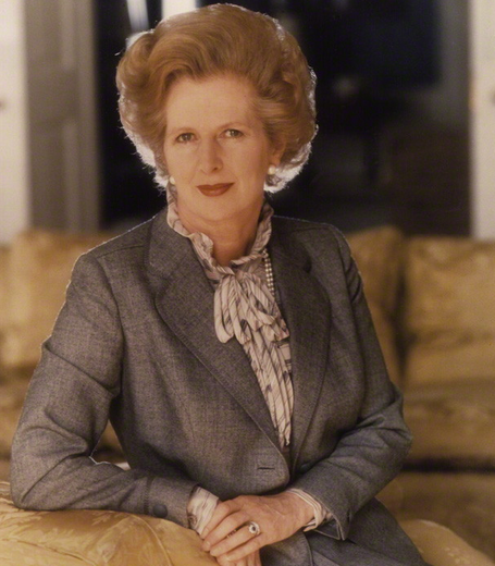 撒切尔夫人去世 铁娘子金发红唇经典永不败_女性_腾讯网