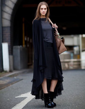 2012春夏伦敦时装周<em>街拍</em>实用穿搭指南_女性_