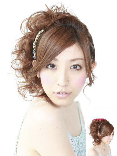 夏季扎发披发扮青春<em>玲珑女</em>_女性_腾讯网