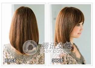 2011年5款中<em>长发</em>,国字脸也有份呦~~_5aijun_新