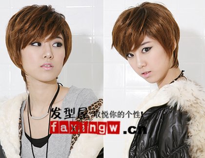 火爆全球好看<em>女生短发发型</em>(组图)_女性_腾讯网