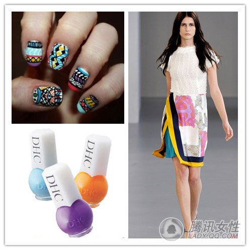 指尖的一抹淡雅 最IN蓝色风暴盛行