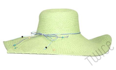 The more heat the more ice cream straw hat an excellent