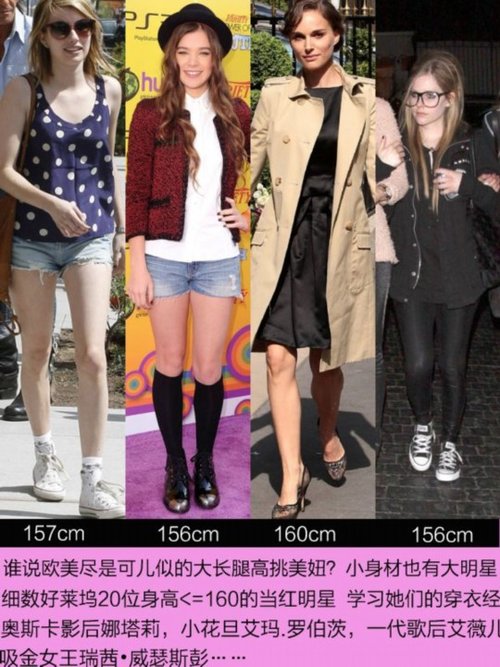 好莱坞20位娇小矮个女星显高潮搭_女性_腾讯网