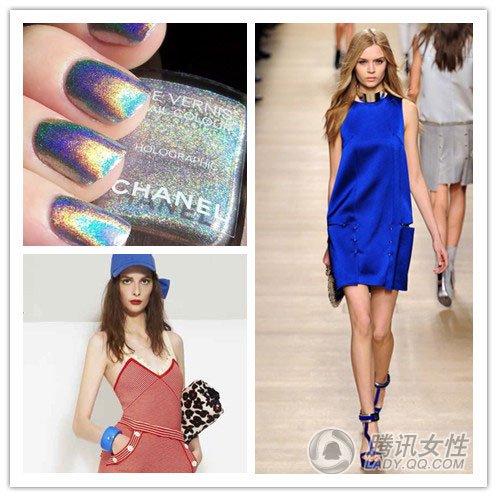 指尖的一抹淡雅 最IN蓝色风暴盛行